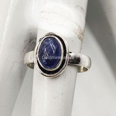 Natural Blue Kyanite Ring, Oval Designer Ring, Birthstone Ring, 925 Sterling Silver Ring, Boho Ring, Handmade Silver Ring, Gift for her 👉👉 Item Details Gemstone: Natural   Kyanite Gem Color: Blue Stone Shape: Oval Metal: 925 Sterling Silver Purity: 925 Parts Per 1000 Setting Type: Bezel Set Silver Polish: High Ring Size: All Size Available 👉👉 Wearing silver jewelry is proved in fighting infection and preventing yourself from cold and flu,  and many kinds of bacteria and viruses. Silver helps expand blood vessels elastic. This condition makes it possible for the quick formation of bones and healing of the various parts of body from wound to bruises. 👉👉 FEEDBACK Feedback & DSR (Detailed Seller Ratings). We strive for 100%Customer Satisfaction and we love to leave positive feedback's fo Parties Du Corps, Kyanite Ring, Handmade Silver Ring, Silver Polish, Ring Birthstone, Blue Kyanite, Ring Oval, Ring Boho, Boho Ring