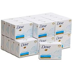 Dove Beauty Bars Soap White, Gentle Exfoliating- 135g / 4.76oz x 24 Pack Brand : dove Manufacturer : Dove - Item Form: Bar - Use for: Whole Body - Brand: Dove - Recommended Uses For Product: Dry Skin - Skin Type: Sensitive - Formula with exfoliating beads gently wash away dead skin - Dove doesnt dry skin like soap can - Formula with  moisturizing cream and mild cleansers help retain skins moisture - Leaves skin softer, smoother and more radiant looking vs. ordinary soap. Dove Beauty Bars Soap Wh Soap Dove, Dove Bar Soap, Dove Bar, Dove Beauty Bar, Dove Soap, Dove Beauty, Soap Packing, Skin Lightening Cream, Gentle Skin Cleanser