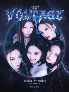 an advertisement for the japanese band voltage