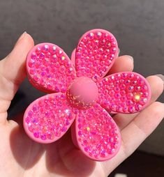 Bling Hair Clip  Rhinestoned flower claw clip 100% waterproof and vibration proof adhesive Rhinestone Claw Clip, Magical Stuff, Flower Claw Clip, Bling Hair, Diy Bling, Cute Gifts For Friends, Clip Hairstyles, Butterfly Hair Clip, Butterfly Hair