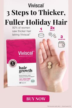 Buy Viviscal hair growth supplement for women, 60 Count at Target.com Hair Growth Tablets, Increase Hair Thickness, Hair Growth Women, Growth Supplements, Hair Growth Cycle, Hair Supplements, Hair Growing Tips, Hair Growth Supplement, Holiday Hair