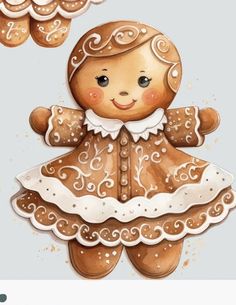 an image of a ginger in a dress with clouds above it and the caption says,