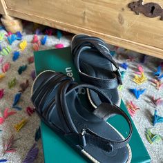 Paul Green Sandals, Brand New, Never Worn. Size 8.5, Perfect Condition. Paul Green Shoes Woman, Paul Green Shoes, Green Sandals, Paul Green, Green Shoes, Women's Shoes Sandals, Shoes Sandals, Women Shoes, Sandals