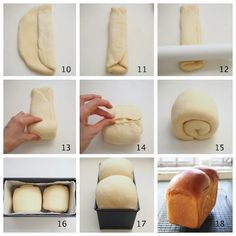 step by step instructions on how to make bread rolls