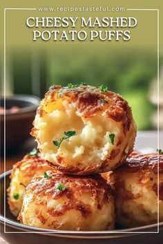 Meals To Go With Mashed Potatoes, Appetizers Using Potatoes, Leftover Mashed Potato Gnocchi, Leftover Cheesy Potatoes, Cheesy Mash Potato Puffs, Mashed Potatoes Recipe Leftover, Recipe Using Mashed Potatoes, Cheese Mashed Potato Puffs, Mashed Potato Appetizer Recipes