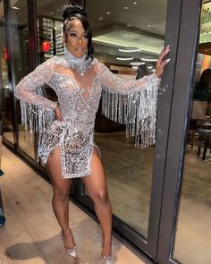 Partition Sequin Dress (Ready To Ship) - AMEKANA.COM 34 Birthday, Mini Homecoming Dress, Festival Outfits Rave, Mini Homecoming Dresses, Jasmine Dress, Boujee Outfits, Dress Classy, Sparkle Dress, Maid Dress