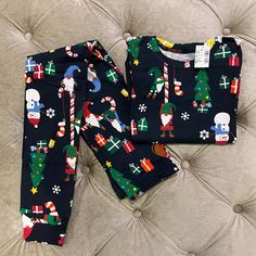 Brand New With Tags. Navy Blue Kids Pajamas. Size 8 F He Was Released From The Hospital. From A Pet Free And Smoke Free Home. Blue Long Sleeve Family Matching Sets, Blue Cotton Christmas Sleepwear, Blue Cotton Holiday Sleepwear, Blue Winter Bedtime Sets, Blue Bedtime Sets For Winter, Navy Pajamas, Santa Pajamas, Christmas Flannel