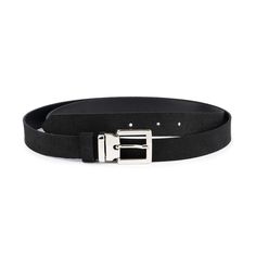 Elevate your accessory collection with our Black Suede Belt, a timeless piece that combines luxury with versatility. This exquisite belt is designed for the woman who seeks to add a touch of elegance and sophistication to her wardrobe. Crafted from genuine leather with a soft suede finish, it offers both durability and a plush texture that complements any outfit, making it an essential accessory for a range of occasions. With a sleek belt height of 1 inch (2.5 cm), this thin belt is perfectly si Belt For Dress, Women Belt, Suede Belt, Belt Design, Outfit Making, Suspender Belt, Daily Look, Soft Suede, Metal Buckles