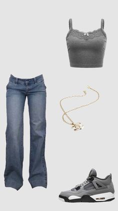 Outfit Ideas Latina, Cute Pants Outfits, Latina Style, Latina Outfit, Female Clothes, Cute Outfits For School