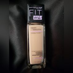 New Unused Maybelline Fitme Foundation In Shade 105 Fair Ivory Dewy + Smooth For Normal To Dry Skin Fitme Foundation, Maybelline Fitme, Maybelline Foundation, Maybelline Makeup, Foundation Colors, Makeup Foundation, Dry Skin, Maybelline, Womens Makeup