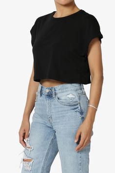 Embrace effortless style with our Boxy Crop Top, the perfect blend of streetwear chic and casual comfort.Ideal for all seasons, this short-sleeve, round-neck tee is designed for a cool summer vibe or a relaxed weekend look.Its solid color, lightweight fabric, and loose fit make it a versatile choice for holiday lounging, athletic pursuits, or outdoor adventures.Pair it with high-waisted jeans or shorts for an easy, everyday ensemble that's school-ready and travel-friendly.Women's Boxy Crop Top – Relaxed Outfits, Boxy Crop Top, Street Wear Outfits, Streetwear Chic, Relaxed Outfit, Cool Summer Outfits, Athletic Looks, Round Neck Tees, Cool Summer