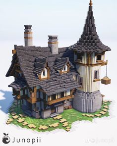 an image of a house made out of lego blocks