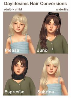 The Ultimate List Of Sims 4 Child Hair CC (Sims 4 Kid Hair) For You