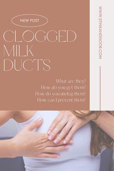 Whether you're breastfeeding or exclusively pumping, clogged milk ducts are inevitable. Let's talk about what they are and how to prevent them! Milk Supply