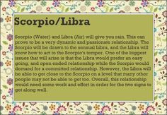 the poem scorpio / aquarius is written in an ornate frame with flowers