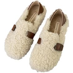 LBSFY - New Women Lamb Wool Loafers Flats Shoes Fashion Shallow Slip On Ladies Elegant Flats Autumn Women's Shoes SIZE TIP: - Our US size is not standard US size. - Please choose the size according to your foot length SIZE LIST Foot length 22.5(cm) = You should choose Size 35 Foot length 23.0(cm) = You should choose Size 36 Foot length 23.5(cm) = You should choose Size 37 Foot length 24.0(cm) = You should choose Size 38 Foot length 24.5(cm) = You should choose Size 39 Foot length 25.0(cm) = You