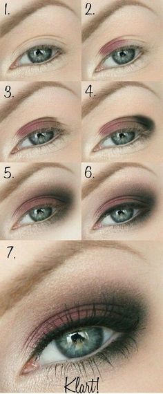 Rosa e marrom! #eyemakeup Teknik Makeup, Make Up Mata, Obličejové Masky, Easy Eye Makeup Tutorial, To Try, Simple Eye, Makeup By, Smink Inspiration, Fishtail Braid