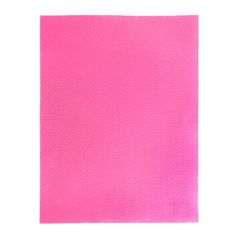 a bright pink paper sheet on a white background