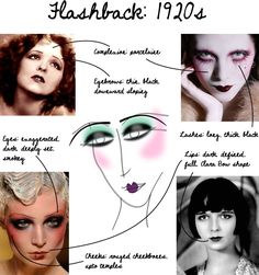 How to 1920's Makeup Daniel Sandler: Flashback 1920's Makeup http://www.danielsandler.com/blog/2012/10/05/flashback-1920s-makeup/ 1920s Makeup Simple, 1920s Makeup Hooded Eyes, 20's Makeup, 1920s Makeup Look, 1920's Hair, 1920’s Makeup, 1920 Makeup, 1920s Makeup Tutorial