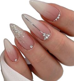 Fake Nails Long, Nagel Tips, Fake Nails With Glue, White Nail Designs, Nail Length, Birthday Nails, Bridal Nails, False Nail, Manicure E Pedicure