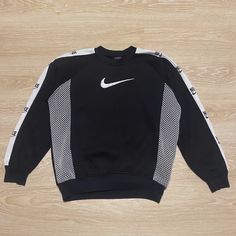 Nike Vintage NIKE big logo swoosh sweatshirt embroidered | Grailed