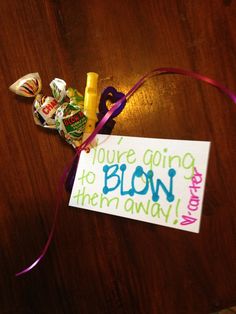 Cheer Treats, Gift Bag Ideas, Blow Pop, Band Gifts, Team Snacks, Cheer Gear, Cheer Spirit, Candy Grams