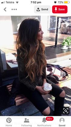 Best Hair Color For Brunettes, Celebrities With Long Hair, Color For Black Hair, Root Stretch, Best Hair Color, Hair Color For Brunettes, Color For Brunettes, Long Brunette, Celebrity Hair Stylist