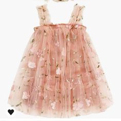 Layered Tulle Dress, Girls Tutu Dresses, Dress Layer, Girls Holiday Dresses, Tulle Flowers, Princess Dresses, Girl Princess Dress, Holiday Party Dresses