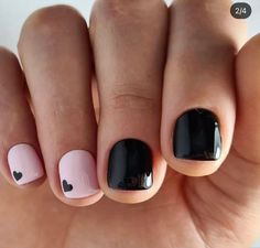 Boho Nail Ideas Simple, Real Nail Designs Short, Punk Nails Short, Short February Nails, Disney Dip Nails, Short Gel Nails, Get Nails