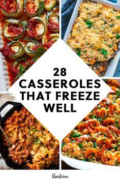 four casseroles that freeze well