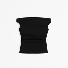 Elevate your wardrobe with the Abercrombie & Fitch Women's Off-The-Shoulder Tailored Drapey Top, a perfect blend of sophistication and comfort. 

- Size: S
- Color: Black
- Material: Polyester, Viscose, Elastane
- Gender: Female
- Age Group: Adult

This top features a flattering off-the-shoulder design and elegant draping details along the bodice, crafted from a premium blend of polyester, viscose, and elastane for a smooth and comfortable fit. Ideal for both casual outings and more formal event Black Elastane Summer Blouse, Black Elastane Blouse For Summer, Black Ruched Off-shoulder Top, Off-shoulder Ruched Top In Elastane, Off-shoulder Ruched Top, Off-shoulder Ruched Elastane Tops, Ruched Off-shoulder Elastane Top, Chic Summer Off-shoulder Top In Elastane, Chic Off-shoulder Elastane Top For Summer