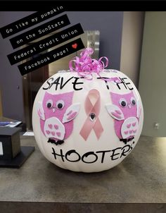 Creative Pumpkin Decorating, Painting Pumpkin, Pumpkin Contest, Creative Pumpkins, Create Awareness, Pumpkin Design