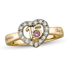 Quiencera Rings, Quinceanera Rings Birthstone, Quinceñera Rings, Quinceanera Rings