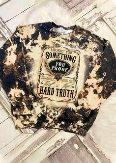 Fabric : Milk Silk custom order Winter Acid Wash Tops With Letter Print, Fall Streetwear Bleached Tops, Tie Dye Long Sleeve Sweatshirt With Letter Print, Bleach Shirt Ideas, Bleach Sweatshirt, Diy Bleach, Bleached Sweatshirt, Best Hoodies, Western Wear Outfits