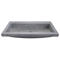 NSL3619-AX Bathroom/Bathroom Sinks/Vessel & Above Counter Sinks Drop In Bathroom Sinks, Rectangular Sink Bathroom, How To Install Countertops, Bath Sinks, Concrete Sink, Undermount Bathroom Sink, Industrial Bathroom, Rustic Bathrooms, Wall Mounted Bathroom Sink