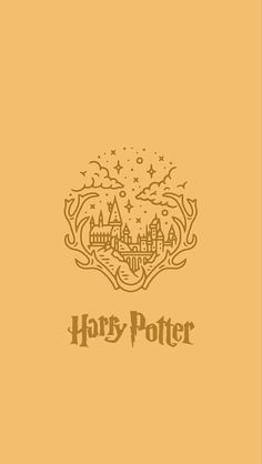 the hog potter logo on an orange background