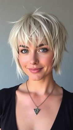 30+ Short Shaggy Haircuts That Are Total Game-Changers Enhance Natural Curls, Short Shaggy Haircuts, Red Pixie, Feathered Bangs, Textured Bangs, Choppy Bangs, Shaggy Short Hair, Tousled Bob, Shaggy Hair