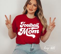 Football Mom SVG PNG Football Svg Mom Svg Football Mama - Etsy