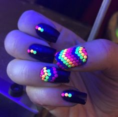 Dark Nail, Stylish Nails Designs, Rainbow Nails, Birthday Nails, Boxing Day