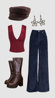 Swaggy Outfits, Mode Vintage, Mode Inspiration, Lookbook Outfits, Looks Vintage, 70s Fashion