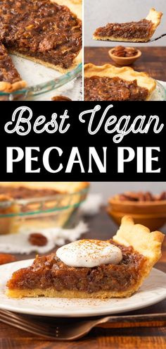 the best vegan pecan pie recipe