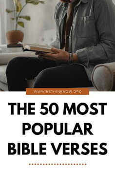 the 50 most popular bible verses for men and women in their 30's