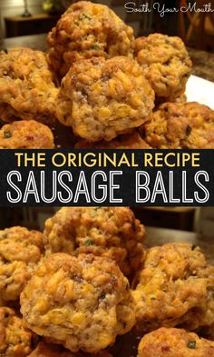 the original recipe for sausage balls