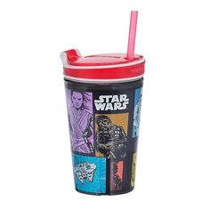 star wars 2 Flood Barrier, Star Wars 7, Star Wars Design, Movie Snacks, Episode Vii, Straw Cup, As Seen On Tv, Star Wars Characters, Cup With Straw