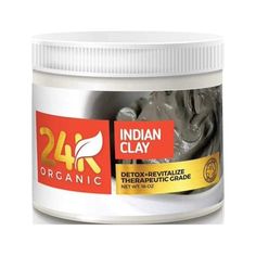 24k Organic Indian Healing Clay Deep Pore Facial Skin Cleansing Mask Beautifies and freshens skin. Regenerates and draws toxins from the skin and lessens the appearance of wrinkles. Perfect for everyone-Indian clay is used for clearing and revitalizing skin. Great for all skin types, it thoroughly cleanses and purifies. 24k Organic Indian Clay Is Made Of 100% Natural Sodium Bentonite Clay Sodium Bentonite Clay has electromagnetic properties making it very absorbent and helpful for drawing out Me Natural Facial Moisturizer, Indian Healing Clay, Healing Clay, Skin Cleansing, Cleansing Mask, Bentonite Clay, Metal Bowl, Insect Bites, Clay Masks