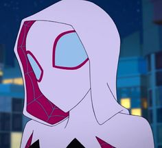 spider - man into the spider - verse is shown in this animated scene from the movie