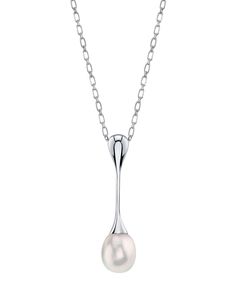 This beautiful pendant features a  AA Quality, 9mm white teardrop-shape Freshwater pearl. on the pendant is mounted on the highest quality 925 sterling silver and includes a 17 inch sterling silver chain. This piece comes packaged in a beautiful jewelry gift box, perfect for gifting. Classic Teardrop Pearl Pendant Drop Necklace, Classic Pearl Drop Teardrop Pendant Necklace, Classic Silver Drop Pearl Necklace, Classic Silver Pearl Drop Necklace, Classic Silver Teardrop Pearl Necklace, Classic White Gold Pearl Necklace With Teardrop Pendant, Classic Sterling Silver Teardrop Pearl Necklace, Classic Pear-shaped Sterling Silver Drop Necklace, Classic White Pear-shaped Drop Necklace