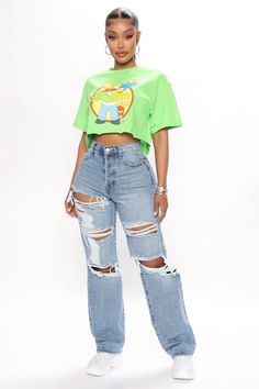 Stylish Top Design, Wed Leg, The Simpsons Family, Yodit Yemane, Fashion Nova Outfits, Outfits Petite, Current Fashion, Tomboy Style Outfits