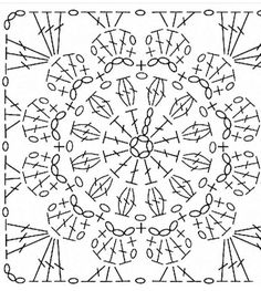 a black and white drawing of a circular design with crosses in the center, surrounded by dots