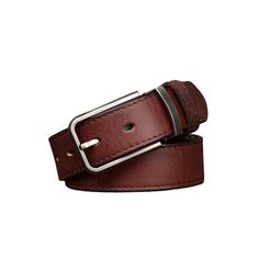 Add a touch of style to your everyday look with the Uoope casual leather belt for men. Made from the highest quality full-grain leather, it adds a remarkable note to your casual outfit. Its sleek design and silver buckle make it the perfect accessory to complete your attire. Brown Leather Belts For Everyday Use, Elegant Leather Belt With Silver Buckle, Elegant Brown Belt For Everyday Use, Formal Leather Belt With Silver Buckle, Modern Leather Belt With Silver Buckle, Elegant Brown Belt With Silver Buckle, Masculine Brown Belt For Everyday Use, Brown Belt For Everyday Use, Brown Belt With Silver Buckle For Formal Occasions